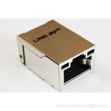 Tab-up Switch / Router RJ45 SMT Connector Ethernet , Throug